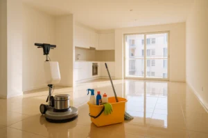 ניקיון דירה חדשה מקבלן - צוות מקצועי של טופ פוליש