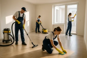 ניקיון דירה לאחר שיפוץ - צוות מקצועי של טופ פוליש